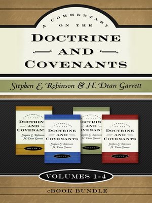 cover image of A Commentary on the Doctrine and Covenants